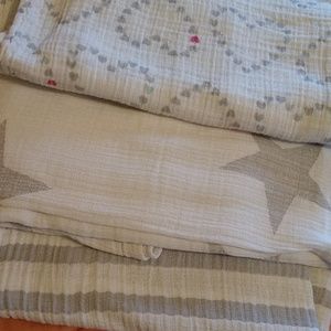 Aden & anais swaddle blankets set of 3